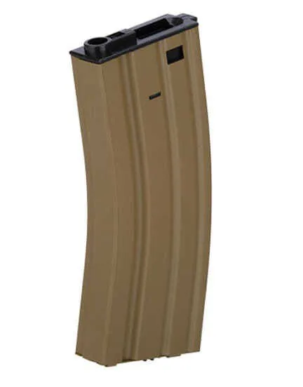 Chargeur Hi-Cap Métal 300 Billes Pour M4 Ae Tan-0