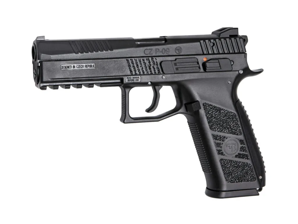 Pistolet Cz P-09 Abs Noir Gaz 1j 6mm-0