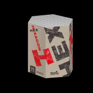 Batterie Artifices "Hex" Tb111 19 Coups-0