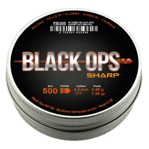 Boite De 500 Plombs Sharps Black Ops Bte De 500 Cal 4.5 Mm-0