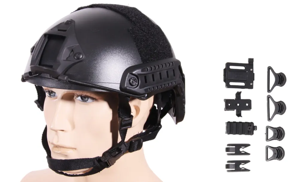 Casque Fast Mh Noir Règlable Emerson-0