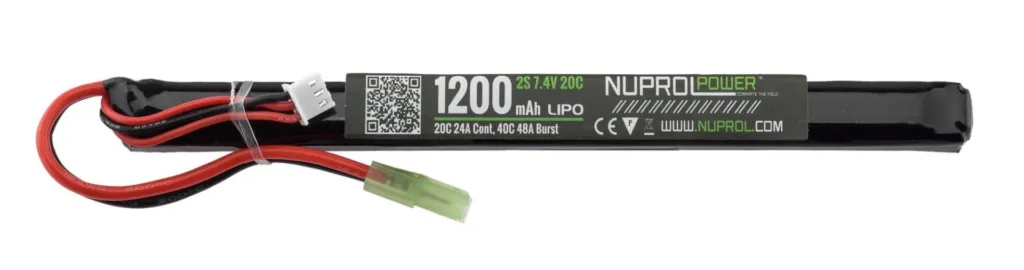 Batterie Lipo 7,4 V 1200 Mah Slim Stick 20 C-0