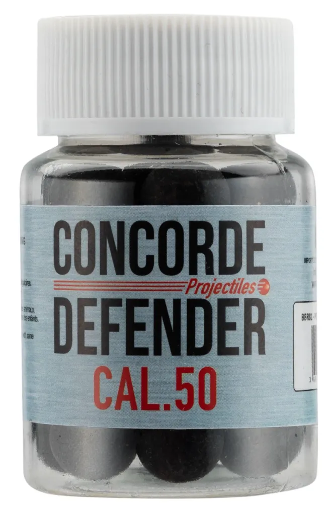 Cal. 50 Billes De Défense Caoutchouc -Pot De 30 Billes-0