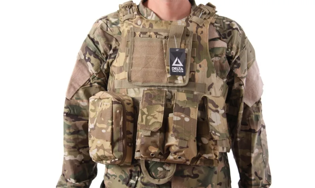 gilet plate carrier multicam delta tactics v07-0