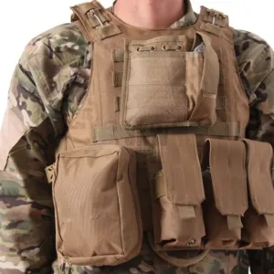gilet plate carrier tan delta tactics v07-0