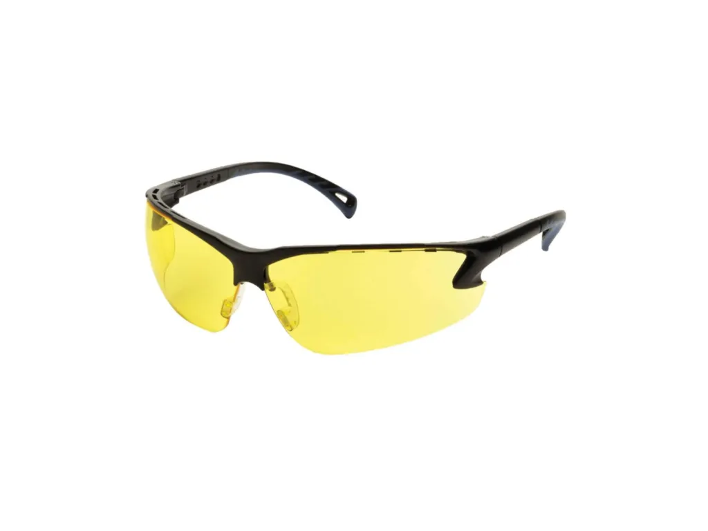 Lunettes De Protection Jaune & Noire-0