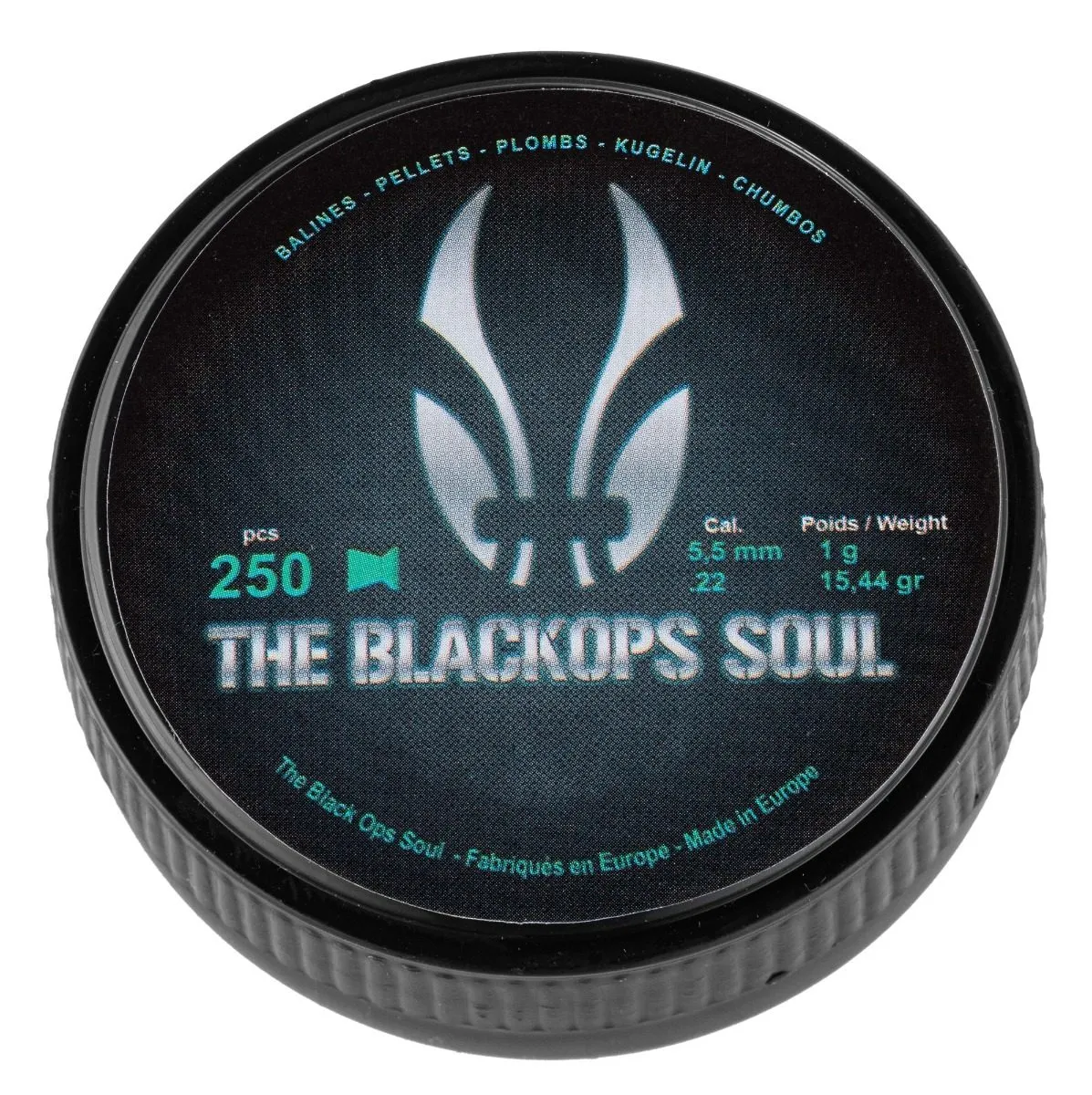 Plombs The Black Ops Soul À Tête Plate Cal. 5,5 Mm - 250-453764