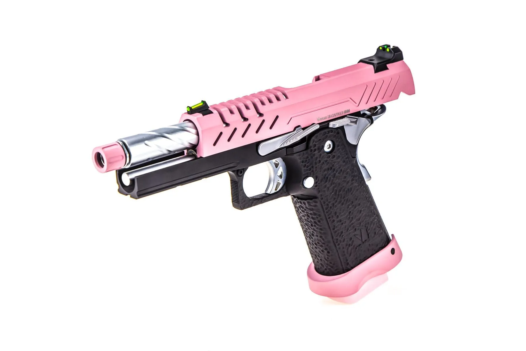 Réplique Gbb Gaz Hi-Capa 4.3 Noir - Rose 0,9j-453807