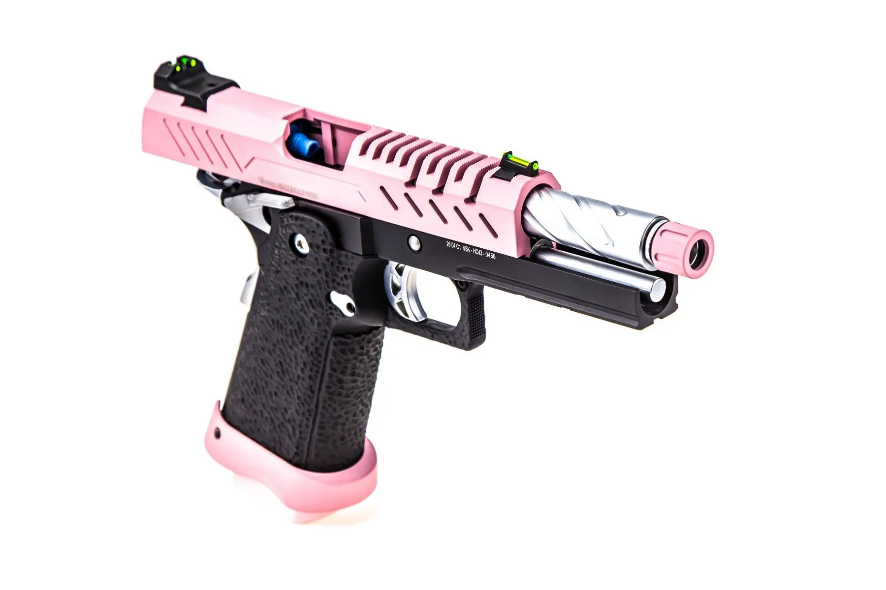 Réplique Gbb Gaz Hi-Capa 4.3 Noir - Rose 0,9j-453808