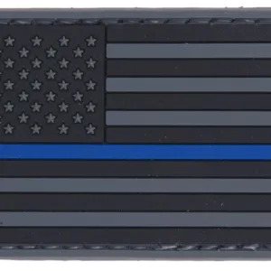 Patch Pvc Drapeau Usa Bleu Line-0