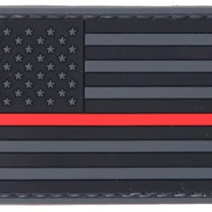 Patch Pvc Drapeau Usa Red Line-0