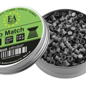 Plombs Match Europ-Arm À Tête Plate Cal. 4,5 Mm-0