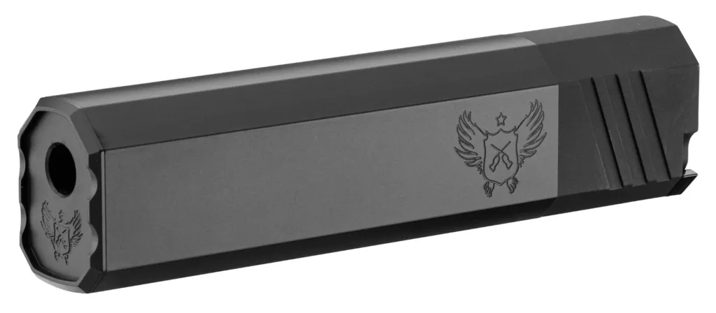 Silencieux pour réplique Airsoft 14mm CCW Court 180mm -0