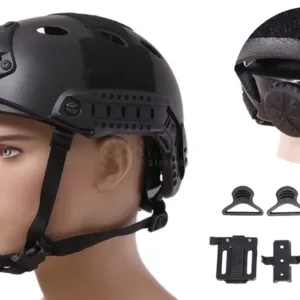 casque fast pj noir règlable emerson-0