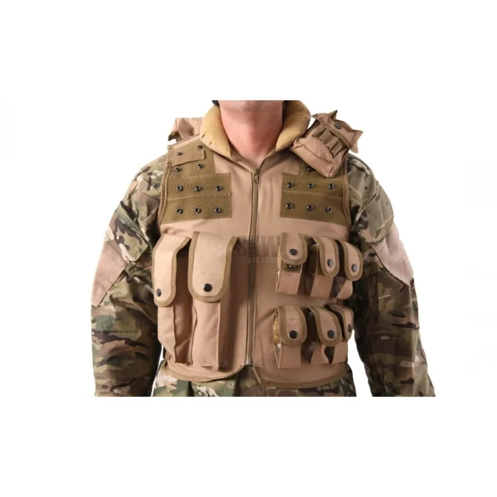 Gilet Tactique Swat Tan Delta Tactics V15-0