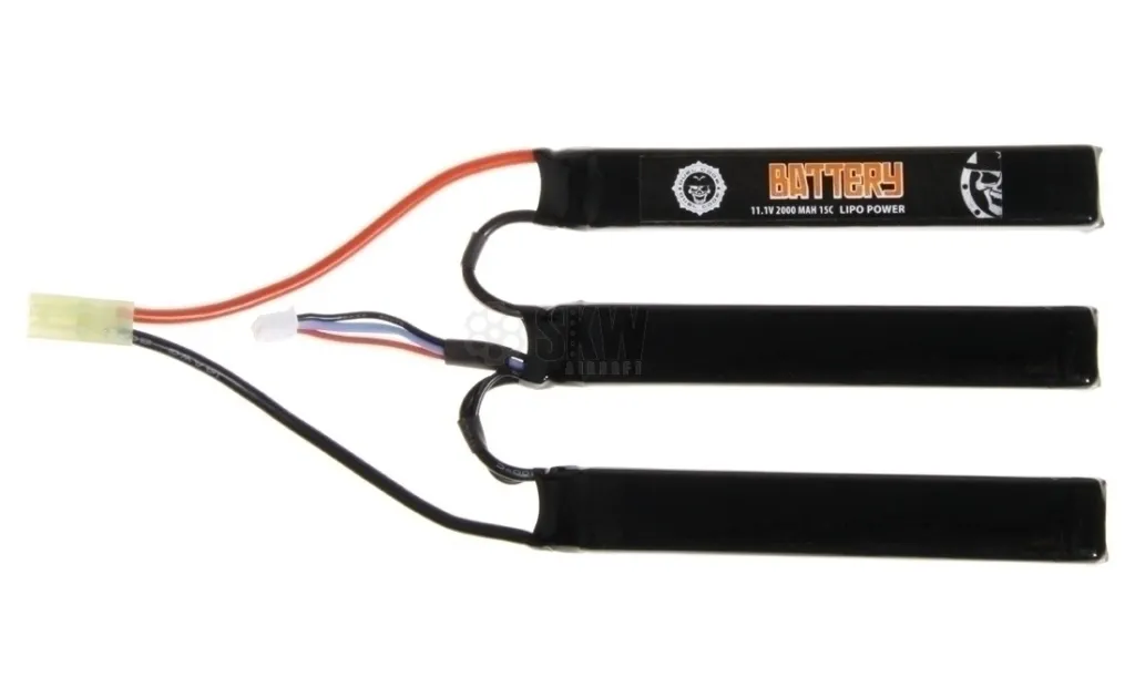 Batterie Lipo 11.1v 2000 Mah 15c Duel Code-0