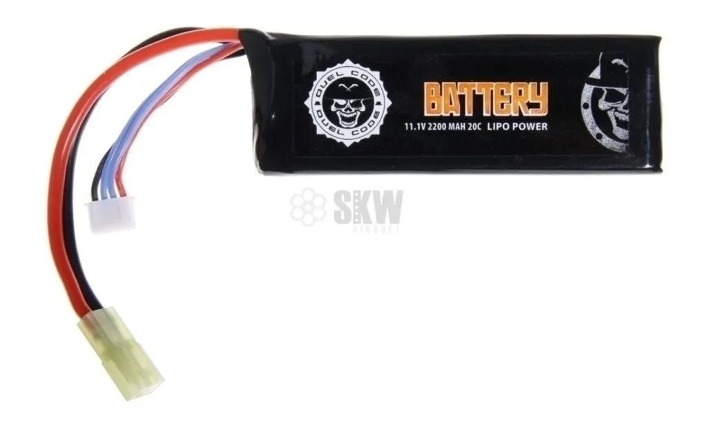 Batterie Lipo 11.1v 2200 Mah 20c Duel Code-0