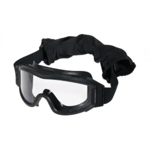 Lunettes De Protection Anti Buee Noires 3 Verres Delta Tactics-0