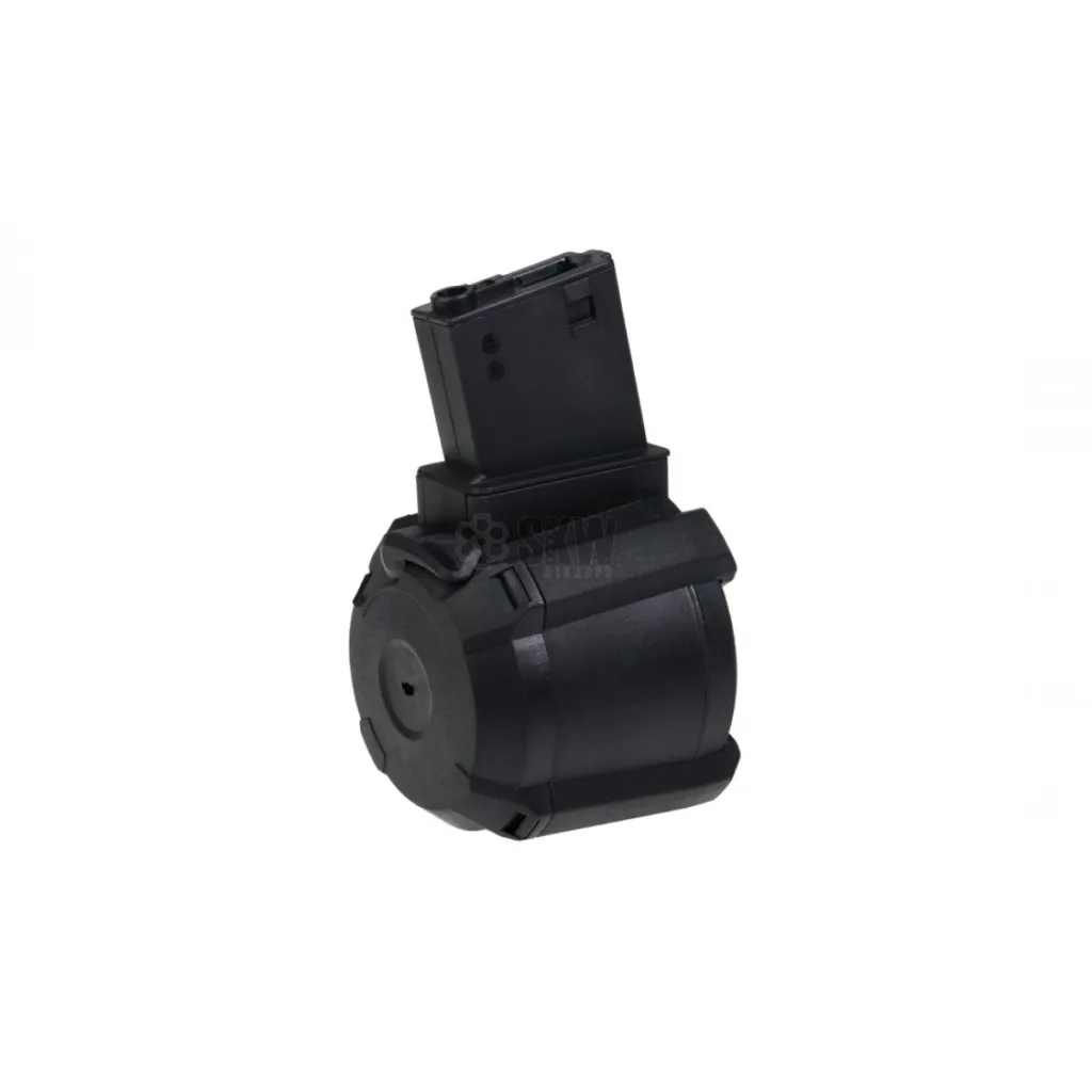 Chargeur Drum Électrique M4 1000 Rds Noir Saigo Defense-0