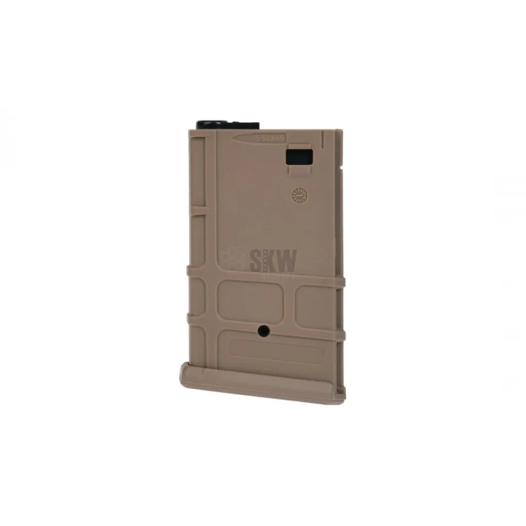 Chargeur Court Polymère Aeg M4 190 Rds Tan Saigo Defense-0