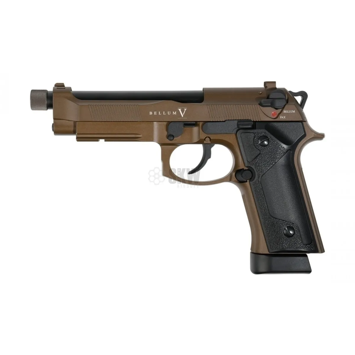Pistole Co2 Blow Back Bellum V Bronze Secutor Arms-0