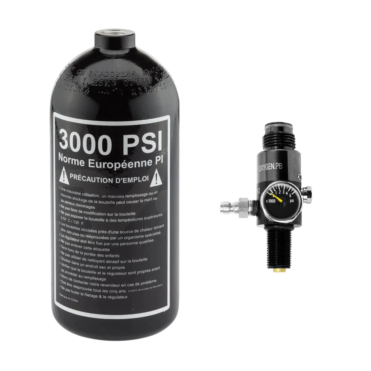 Système Air Alu 0,8l + Preset 3000 Psi-0