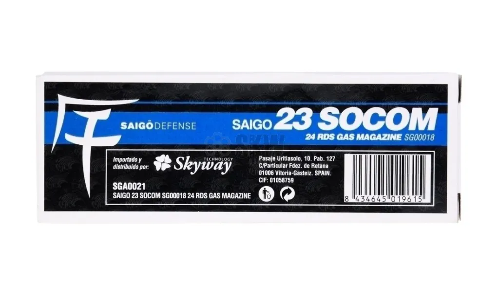 Chargeur Gaz 24 Rds Pour Sg00018 Saigo Defense Defense-0