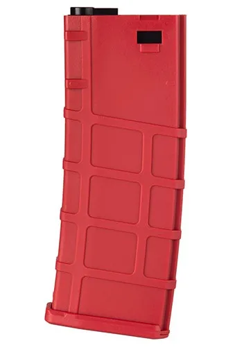 Chargeur Mid-Cap 200 Billes Rouge Pour M4 Séries-0