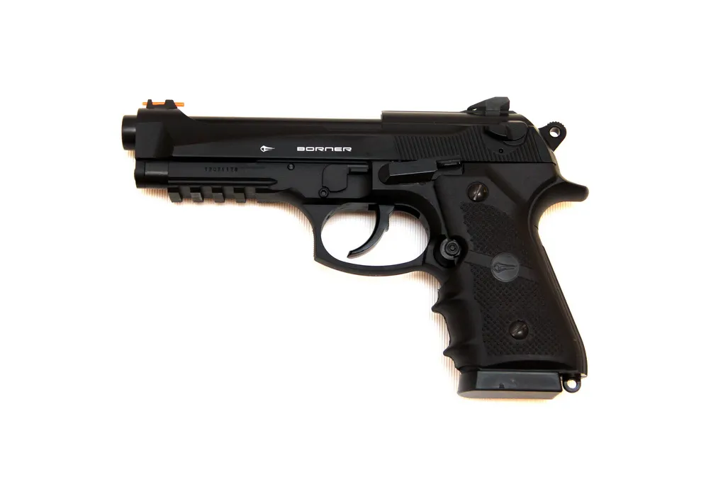 Pistolet Co2 Culasse Mobile Borner Sport 331 Cal. 4.5mm Bb's-0