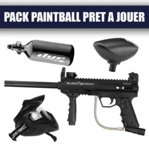 Pack Paintball Complet Valken Sw1 Blackhawk avec crosse M16-0