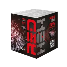 Batterie Artifices Red Hex" Tb30 25 Coups-0