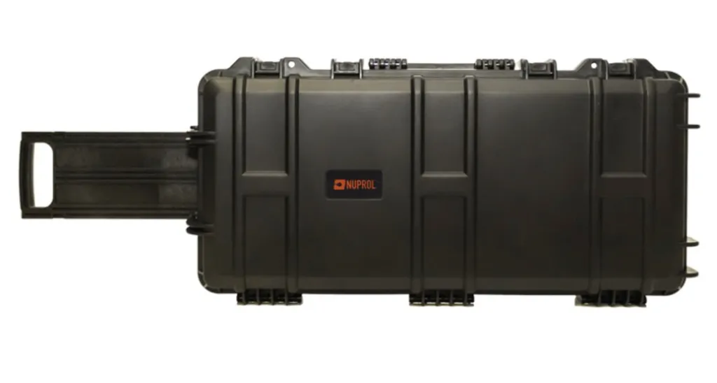 Mallette Nuprol Airsoft Waterproof 75x33x13cm mousse pré-decoupée noire-0