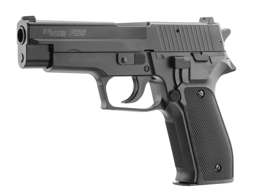 Réplique Pistolet À Ressort Sig Sauer P226 Culasse Métal 0,5j-0