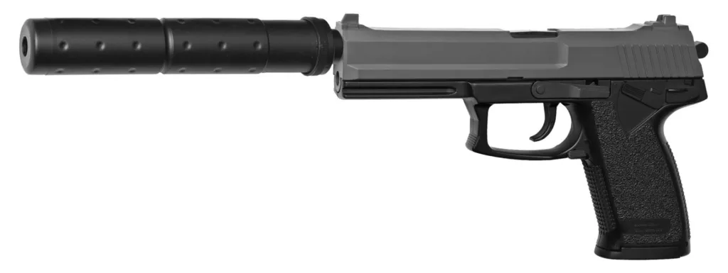 Réplique Pistolet Dl 60 Socom Ressort-0