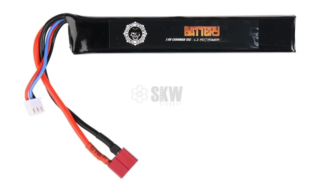Batterie Lipo 7.4v 1300mah 15c T-Dean Duel Code-0