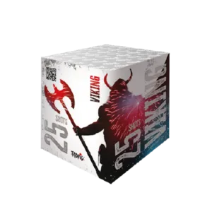 Batterie d'artifice 25 Coups Viking calibre 30 mm-0