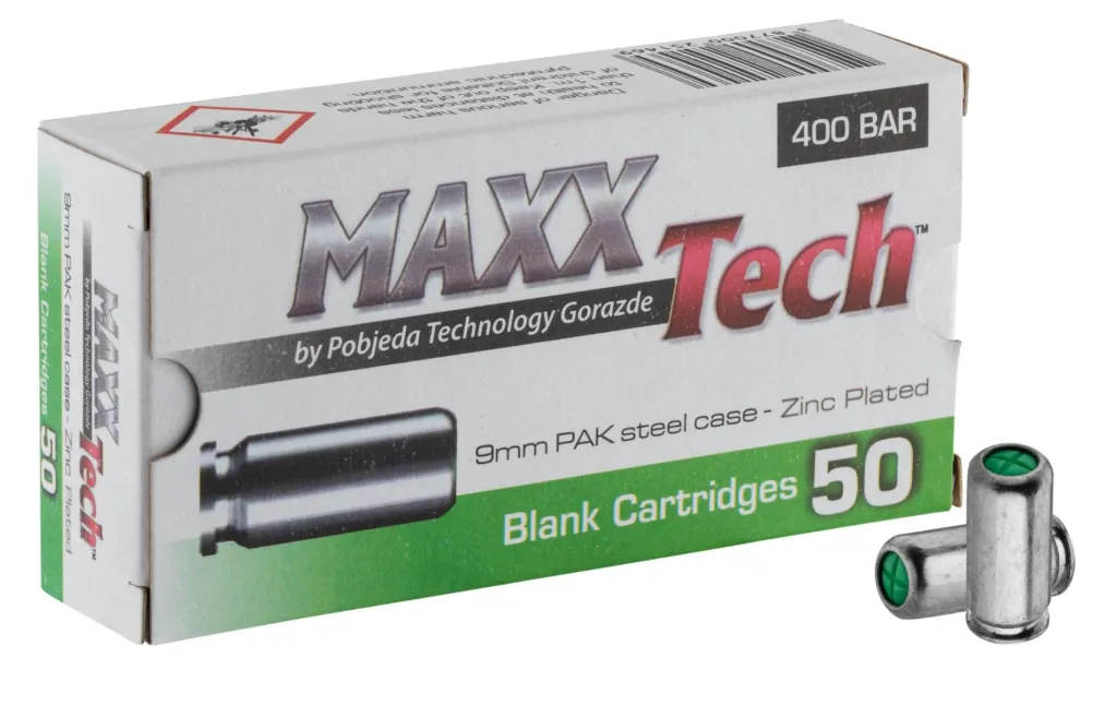 Boite De 50 Balles À Blanc Maxx Tech-0