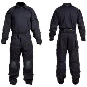 Tenue Tactique Complete Noire Tcu-0
