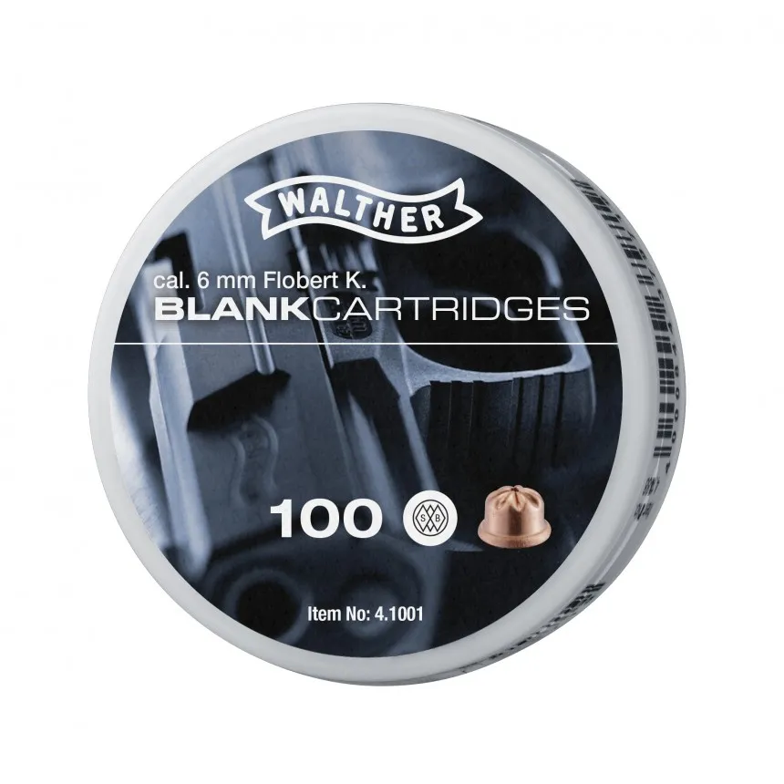 Balle À Blanc 6 Mm Flobert Walther Par 100-0