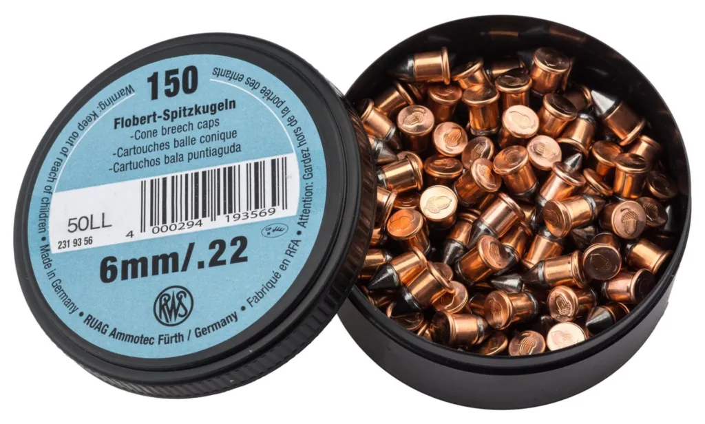 Boite De 150 Cartouches 6mm Flobert À Balle-0