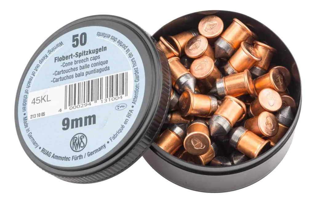 Boite De 50 Cartouches 9mm Flobert À Balle-0