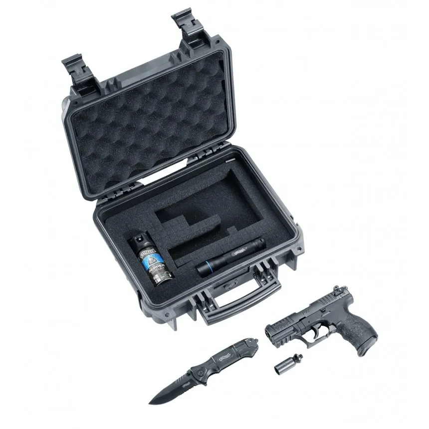 pistolet walther P22Q 9 mm pak en pack défense-0