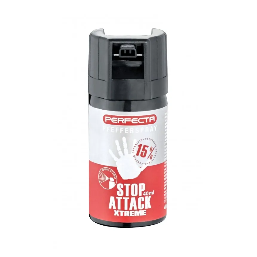 Bombe Stop Attack Xtreme Poivre 40 Ml Perfecta-0