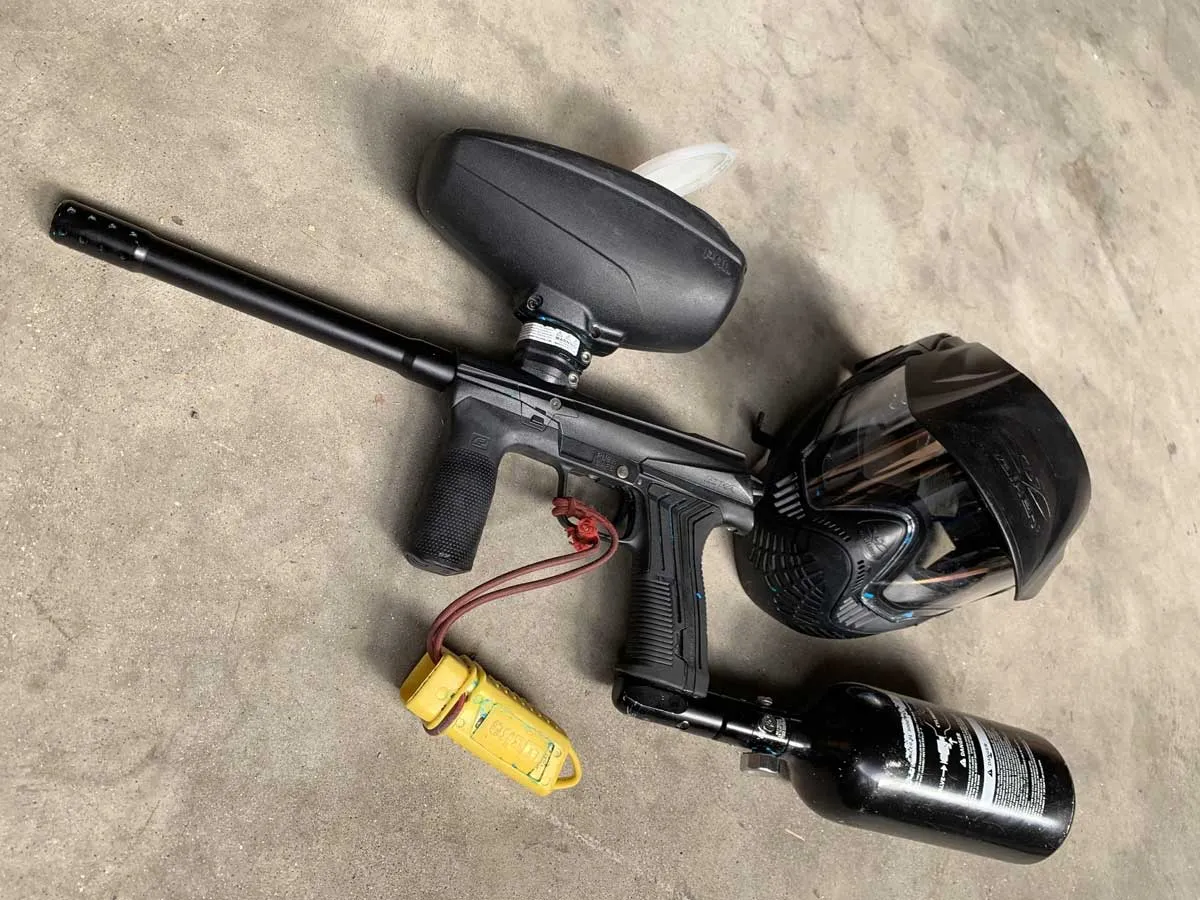 Location 1 Lanceur Paintball + Masque-0