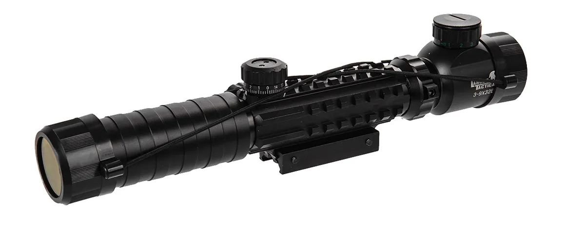 Lunette 3-9x32 EG Rouge et Vert Airsoft-0