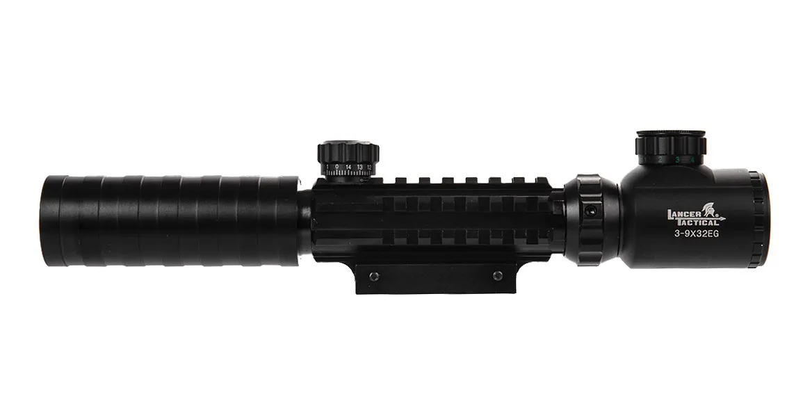 Lunette 3-9x32 EG Rouge et Vert Airsoft-460907