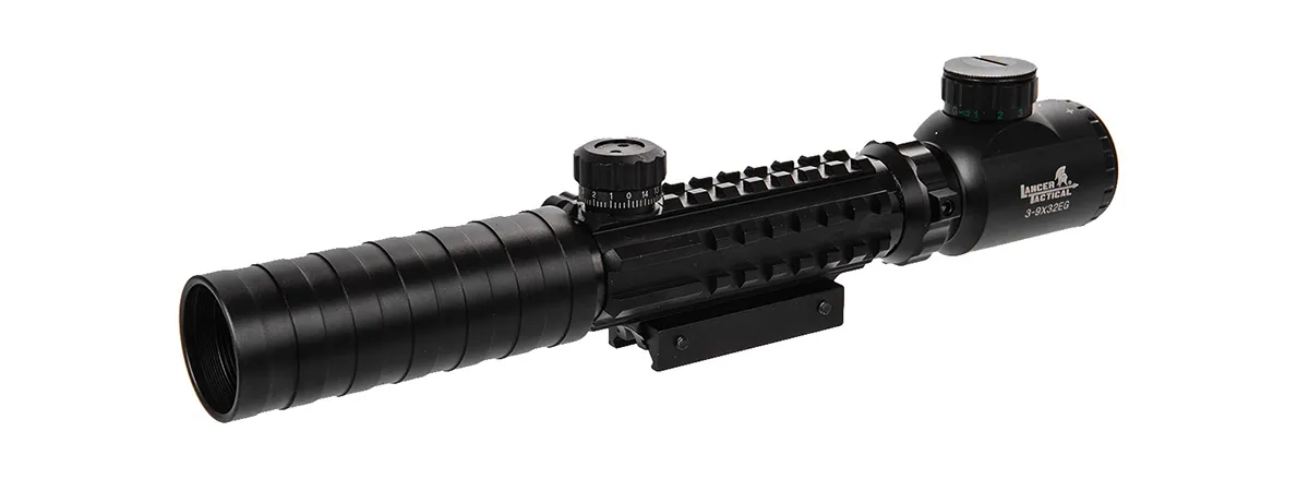 Lunette 3-9x32 EG Rouge et Vert Airsoft-460908