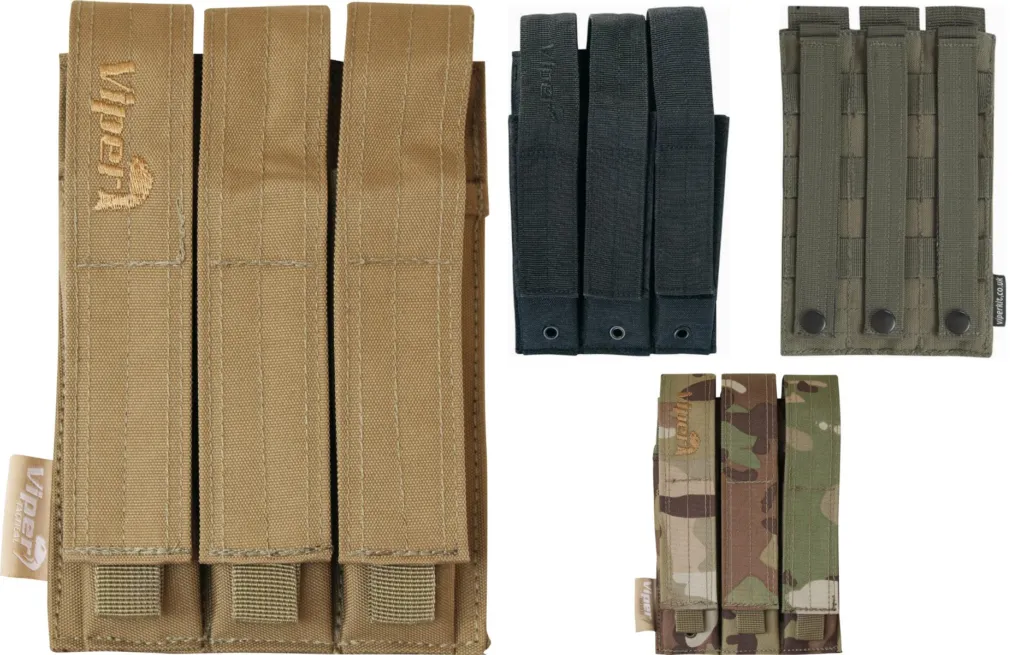 Poche Molle Triple Chargeurs Mp5 Viper Coyote-0