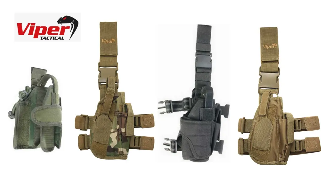 Holster De Cuisse Réglable Viper Tactical-0