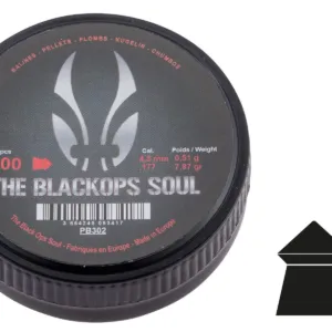 Plombs The Black Ops Soul À Tête Pointue Cal. 4,5 Mm-0